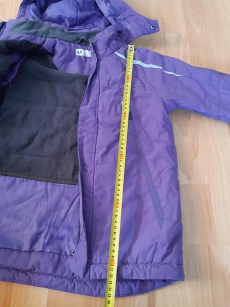 Zimná bunda, h&m,128