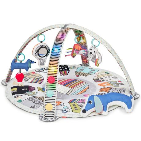 Deka na hranie svietiaca vibrant village 0m+,