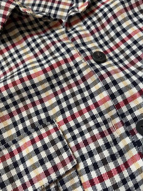 Bershka kockovaná oversize košeľa, bershka,s