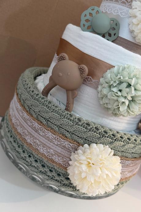 Plienková torta pre chlapčeka little bear,