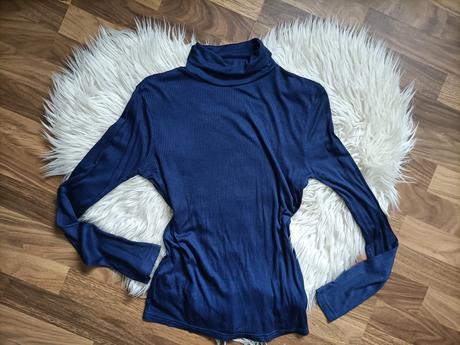 Dámsky tenší modrý rolák, m