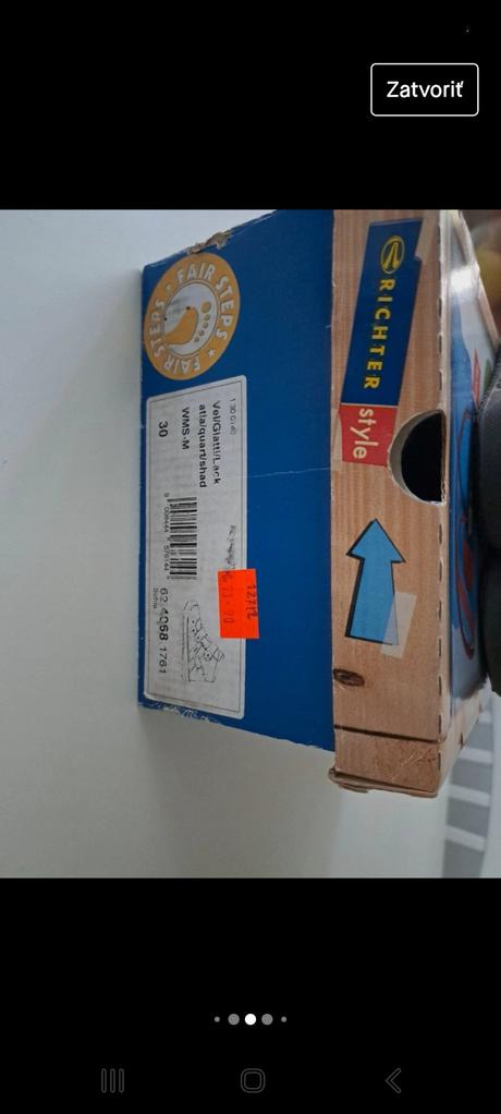 Richter kotníčky, richter,30