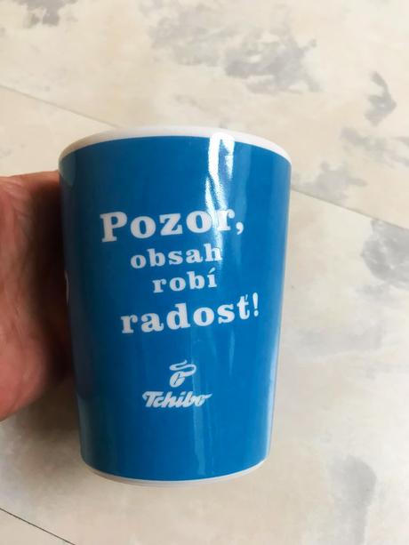 Porcelánový veľký hrnček, 