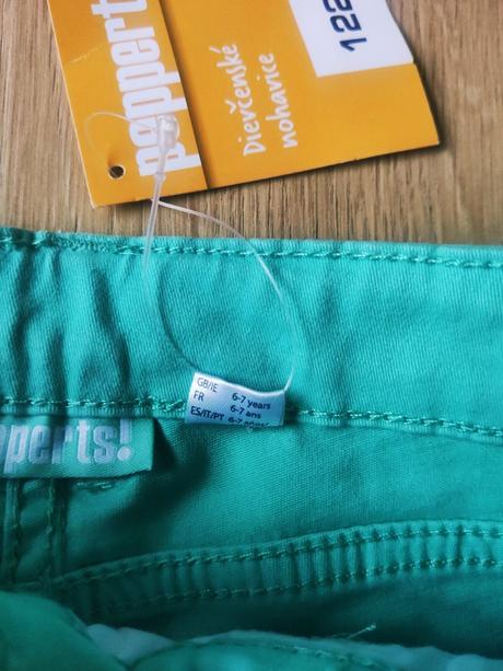 Strečové džínsy - pepperts, veľ. 122, pepperts,122