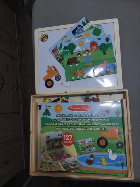 Magnetická drevená vkladačka, 