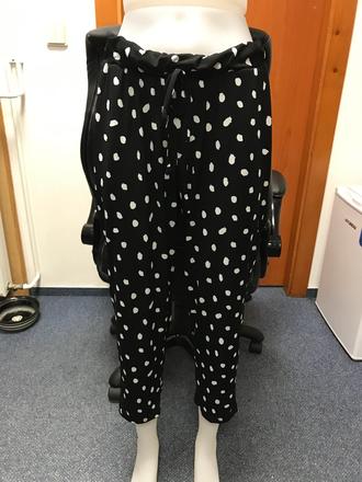 Ľahké letné bodkované nohavice, 40/42, bonprix,40