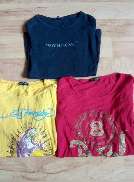 2x dámske tričko dlhý rukáv - m, m