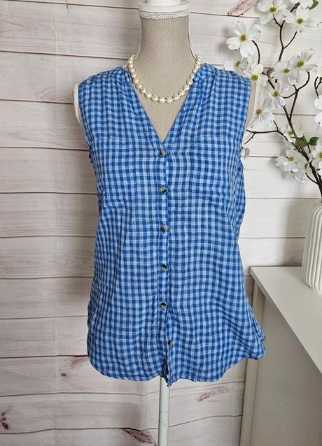 Krásna modrá blúzka, h&m,36