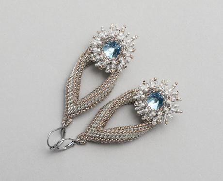 Handmade náušnice nefertiti, na objednávku, 