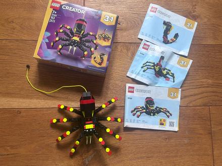 Lego creator 3in1 31159 divoké zvieratá, 