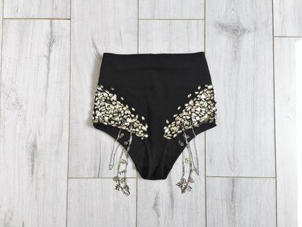 Festivalové párty nohavičkové kraťasy, m