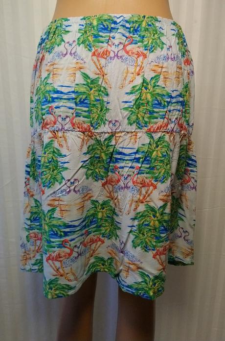 Dámska farebná sukňa na leto, new look, veľ. l/xl, new look,xl