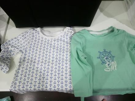 Tričko 62/68 2ks, 62