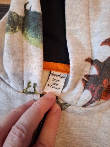 Mikina na zips s dinosaurami, dopodopo,122