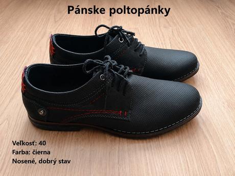 Pánske poltopánky, 40