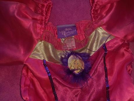 Šaty na karneval barbie ( diamantový zámok)5/8 rok, 