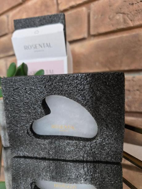 Rosental mini white jade gua sha, 