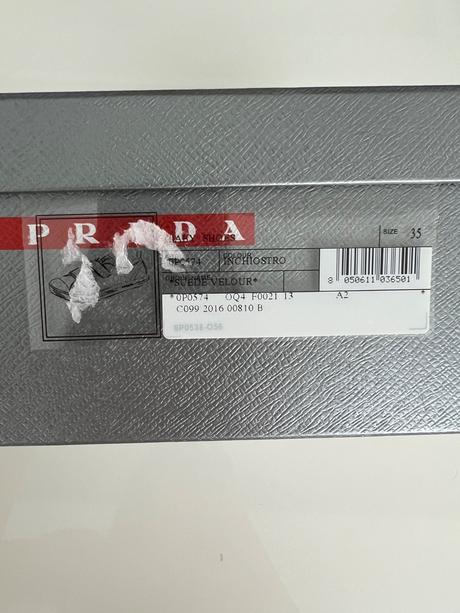 Prada tenisky, prada,35