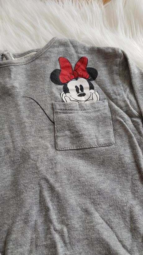 Tričko minnie s vreckom, zara,80