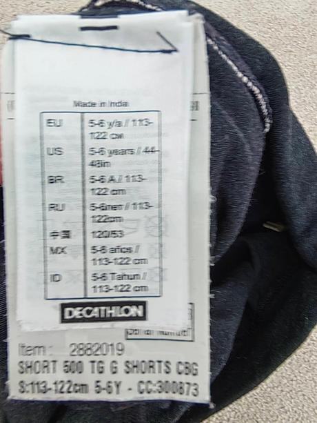 Športová súprava, decathlon,122