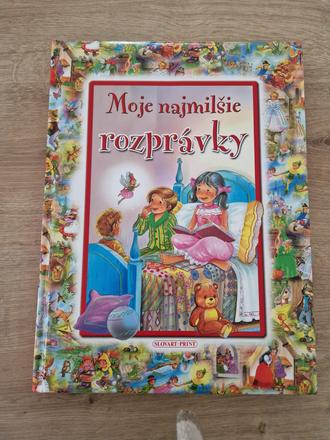 Kniha moje najmilšie rozprávky hrubá,