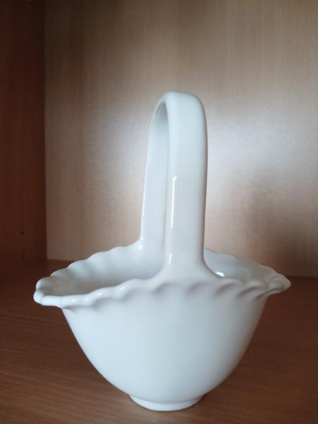 Keramická miska v tvare košíka 16 cm,