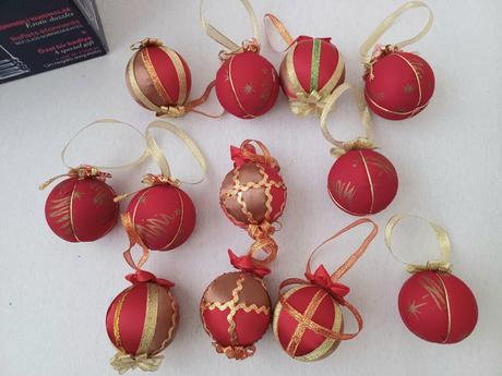 12 kusov vianočné gule, 