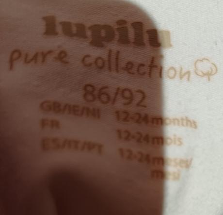 Teplé body 86/92, lupilu,86