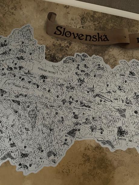 Mapa slovenska stieracia, 