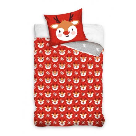 Obojstranné bavlnené vianočné obliečky, šírka (cm): 140,dĺžka (cm): 200