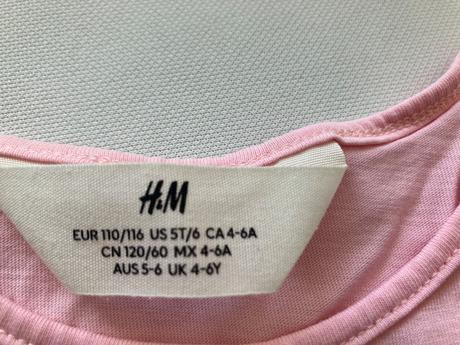 Letné šaty, h&m,110