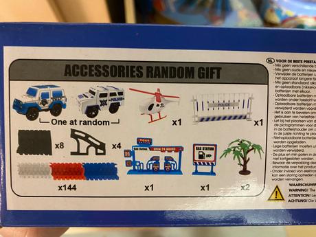 Polícia - dráha s autíčkom, 