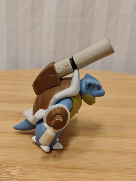 Pokémon mega blastoise, pohyblivé kanóny, 7,5 cm, 