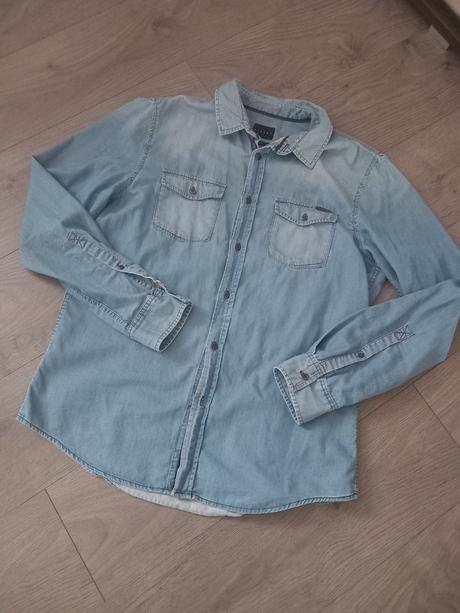 Riflova košeľa sisley, sisley,xl