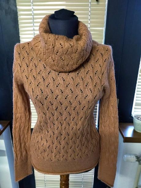 Staroružový vlnený rolák, s