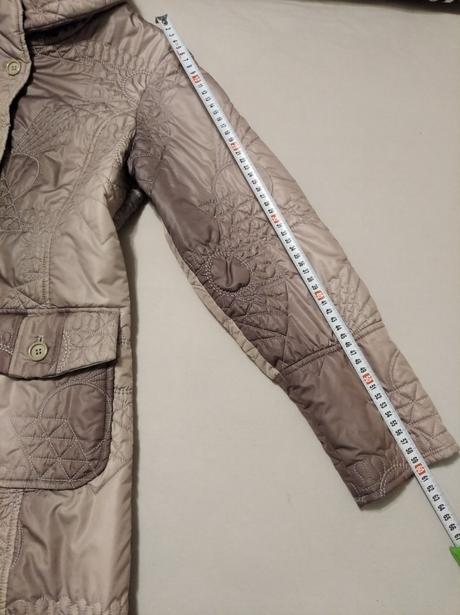 Šedofialová dámska bunda, 38