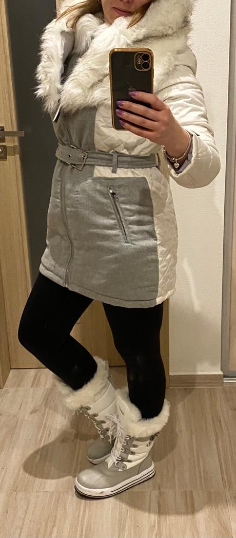 Zimný kabát, nový, gate,40 / l