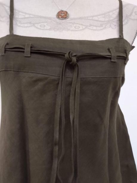 Ramie top a sukňa, s