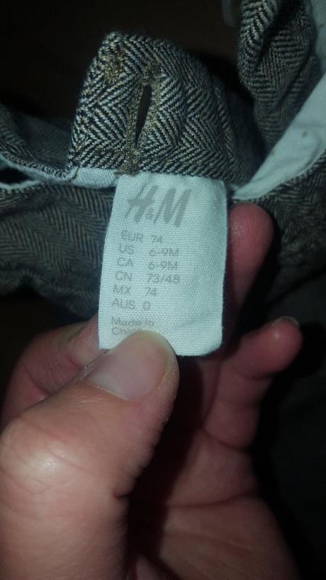 Pekné šatky č.74, h&m,74