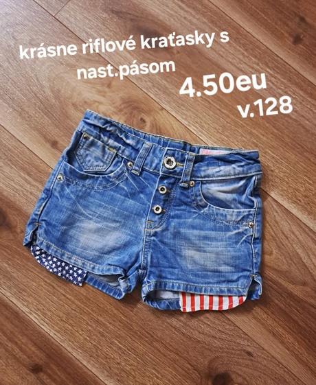 Krásne riflové kraťasky, 128