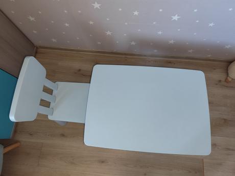 Detský stôl a stolička mammut ikea, 