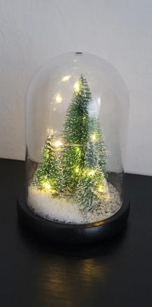 Vianočná led lampa, 