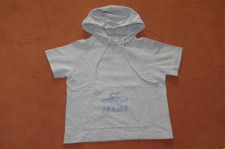 Frajerské tričko cc s kapucňou - veľ. 98/104, 98