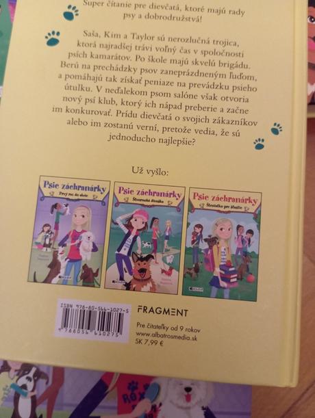 Psie záchranárky 4 knižky,