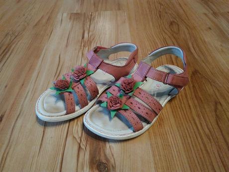 Kožené sandálky, lasocki,28