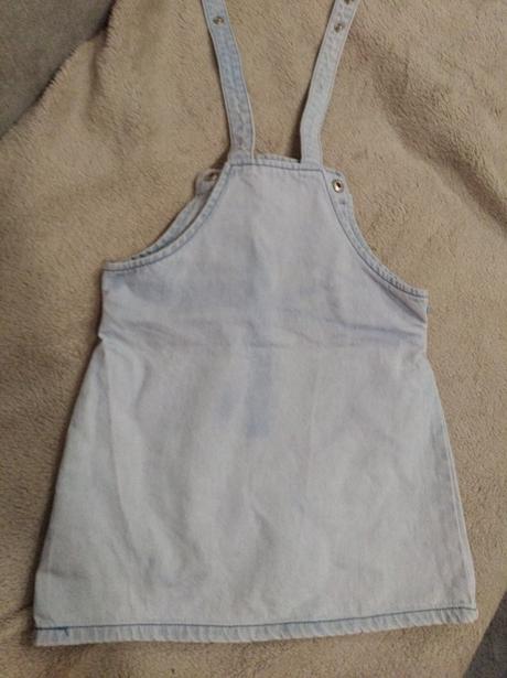 Sukňa riflová pre bábätká, disney,80