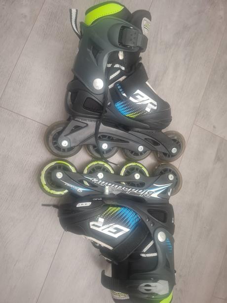 Decke kolieskove korcule aj s chranicmi, bladerunner,28