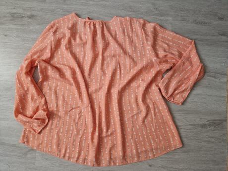 Ľahká lososová blúzka, bonprix,54