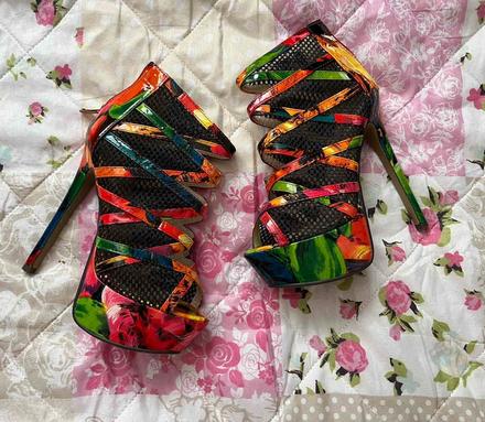 Farebne topanky na jar/leto, velkost 36, 36