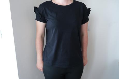 Čierne tričko, orsay,40